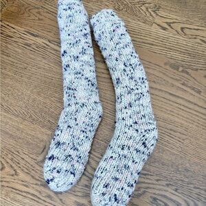 Cozy Knit Speckled Indoor Socks